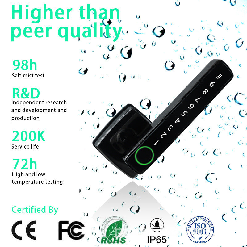 Cerradura Inteligente Bluetooth & Huella Digital  Seguridad Moderna para Habitaciones