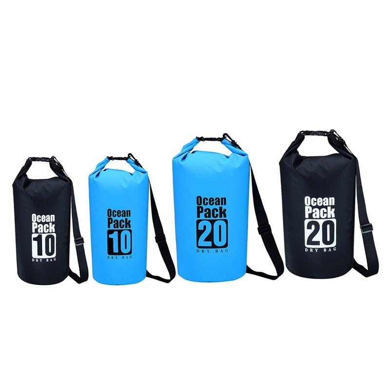 Bolsa Impermeable 5L/10L/20L | Mochila Kayak, Camping y Deportes Acuáticos
