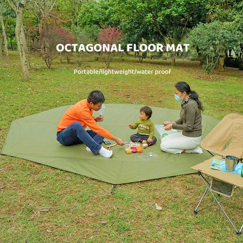 Manta de Camping Impermeable | Oxford Cloth Resistente al Agua y al Desgaste. Multiples usos.