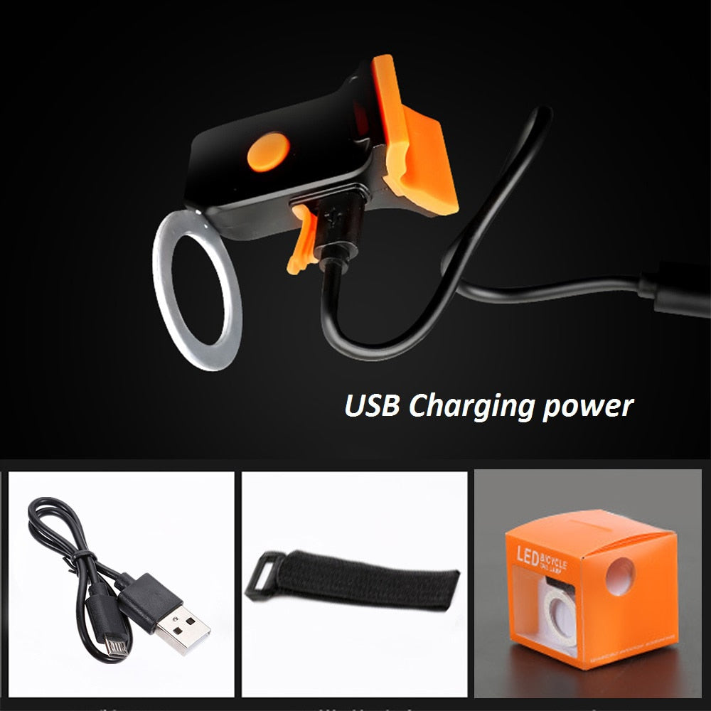 Luz Trasera LED para Bicicleta | Recargable USB con Múltiples Modos de Iluminación