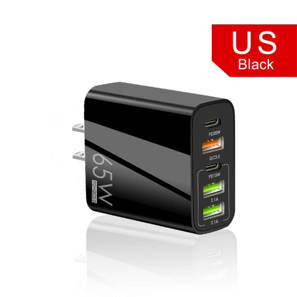 Cargador Rápido PD65W: Potencia y Eficiencia para Dispositivos Móviles