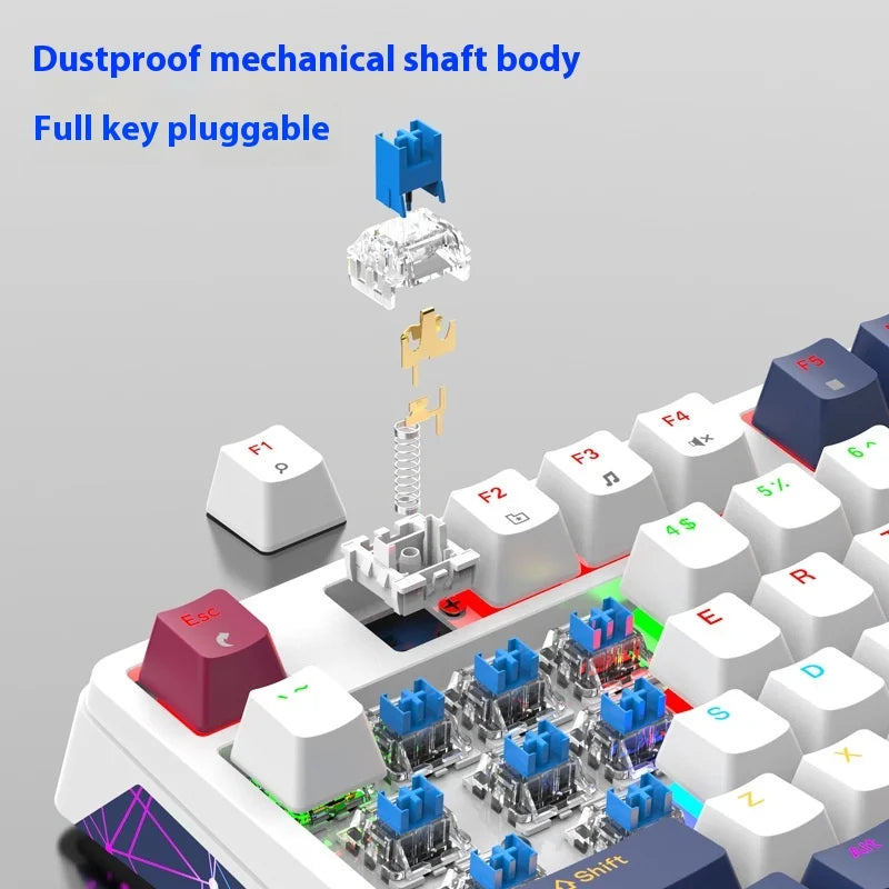 XUNFOX K85 | Teclado Mecánico RGB | Hot Swappable & 96 Teclas.