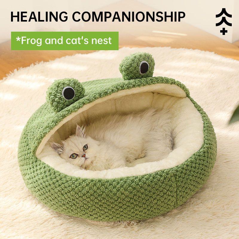 Cama Acogedora para Mascotas | Para Gatos y Perros en Otoño e Invierno