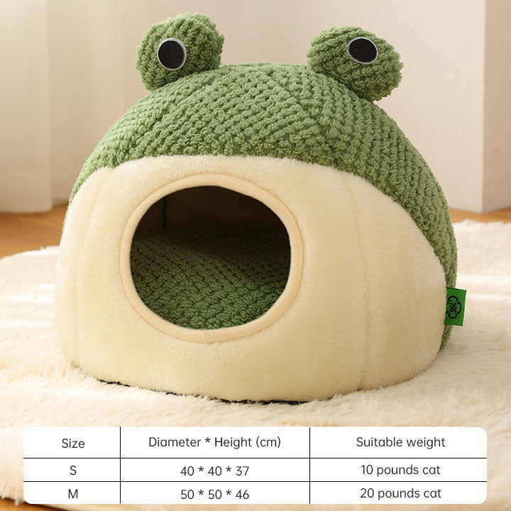 Cama Acogedora para Mascotas | Para Gatos y Perros en Otoño e Invierno