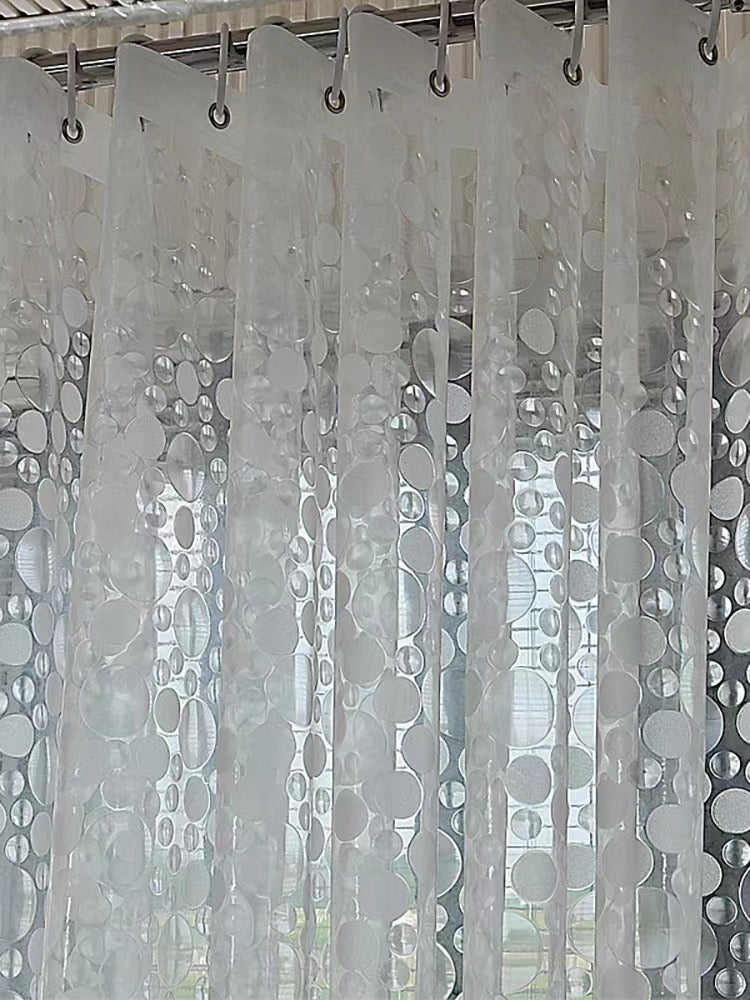Cortina de Baño 3D Water Cube | Diseño Impermeable y muy bonito