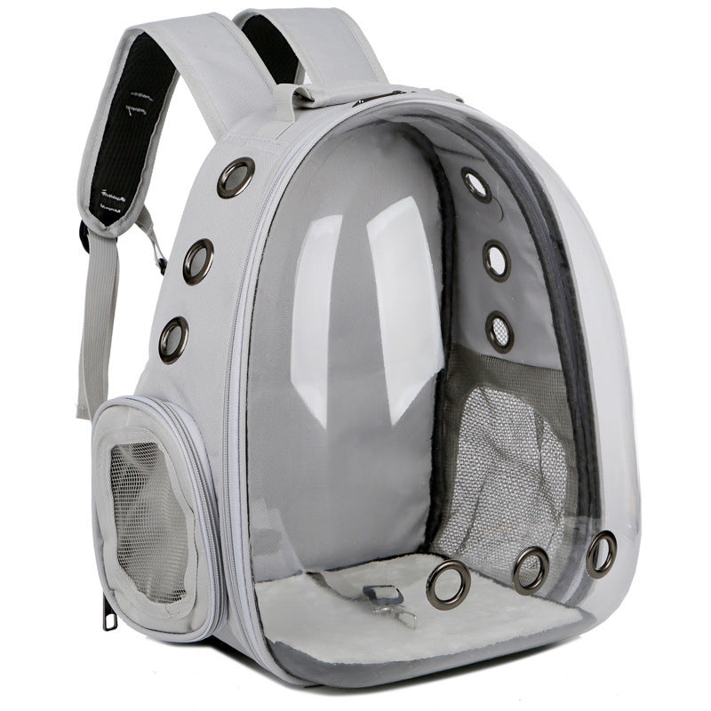 Bolso de Hombro Transparente para Gatos | Mochila Espacial Portátil para Mascotas