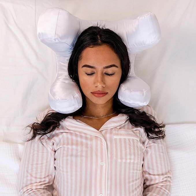 Reposacabezas para Sueño y Maquillaje – Comodidad y Relajación sin Pegamento