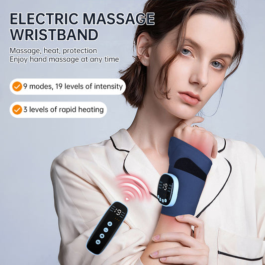 Muñequera Inteligente EMS – Terapia de Calor y Masaje para un Alivio Total