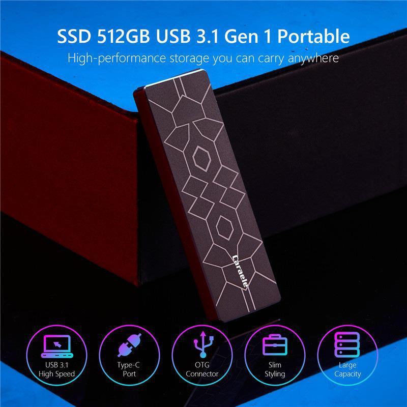 SSD Móvil Ultrafino – Velocidad y Portabilidad en un Diseño Compacto