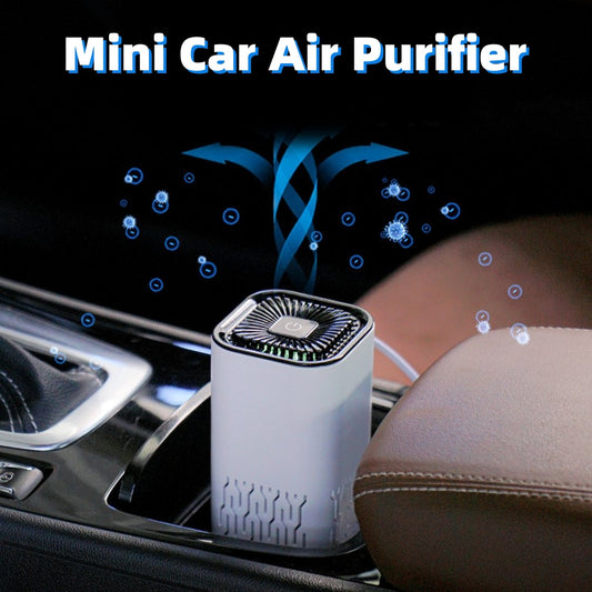 Purificador de Aire Portátil  Generador de Iones Negativos, Eliminación de Formaldehído y Humo
