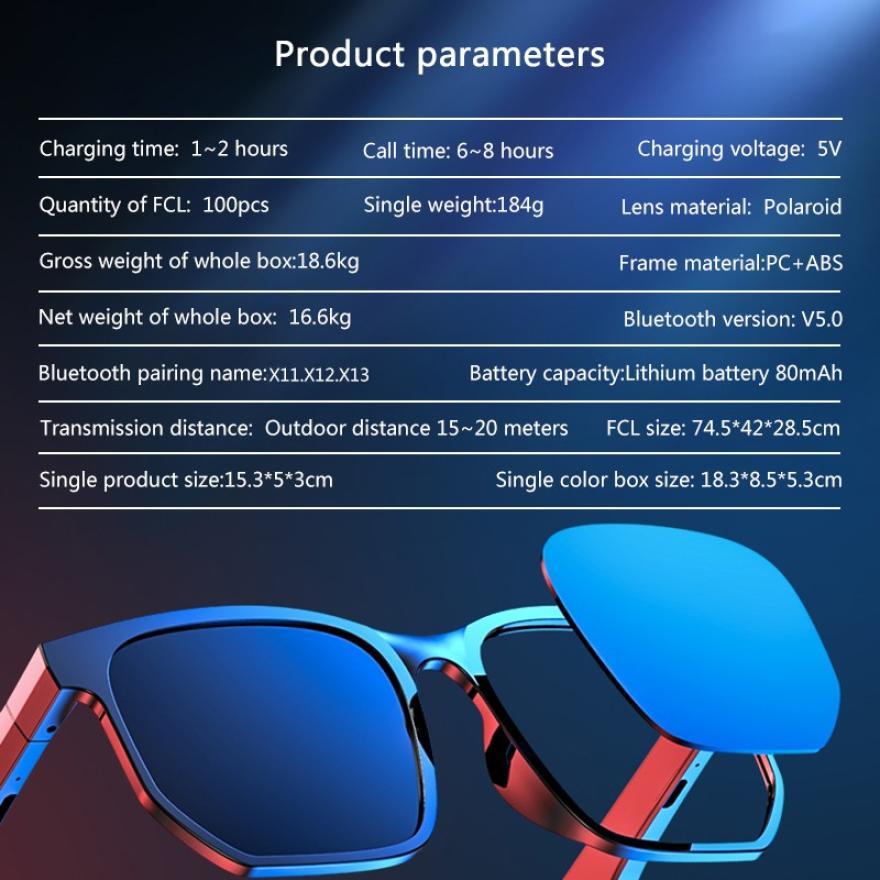 Gafas Deportivas Inteligentes Bluetooth  Resistencia & Conectividad para Running