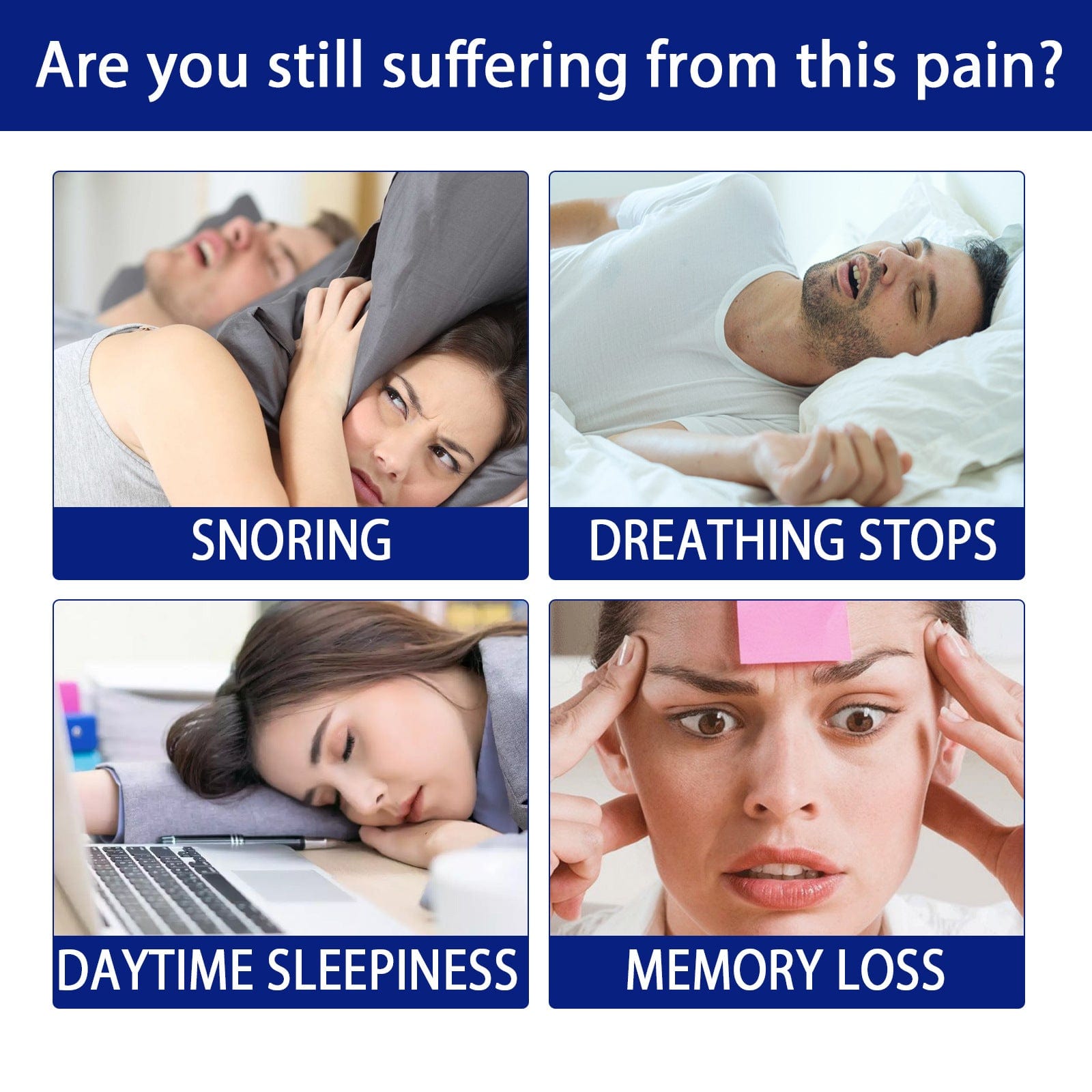 eprolo Care Nasal Strips, Anti-Snoring Snore Care Sleep Care Dilating Nasal Strips