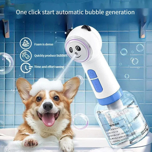 eprolo Dispensador Automático de Espuma con Diseño Divertido para Mascotas🛁🐾 | Noctryx