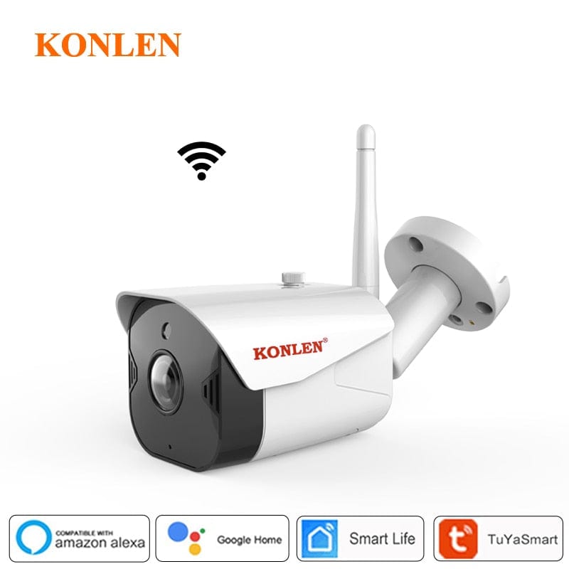 eprolo seguridad personal avanzada A Tuya 1080P / EU Plug Cámara WiFi 1080P – IP, Exterior, Visión Nocturna, Compatible con Alexa y Google Home | Noctryx