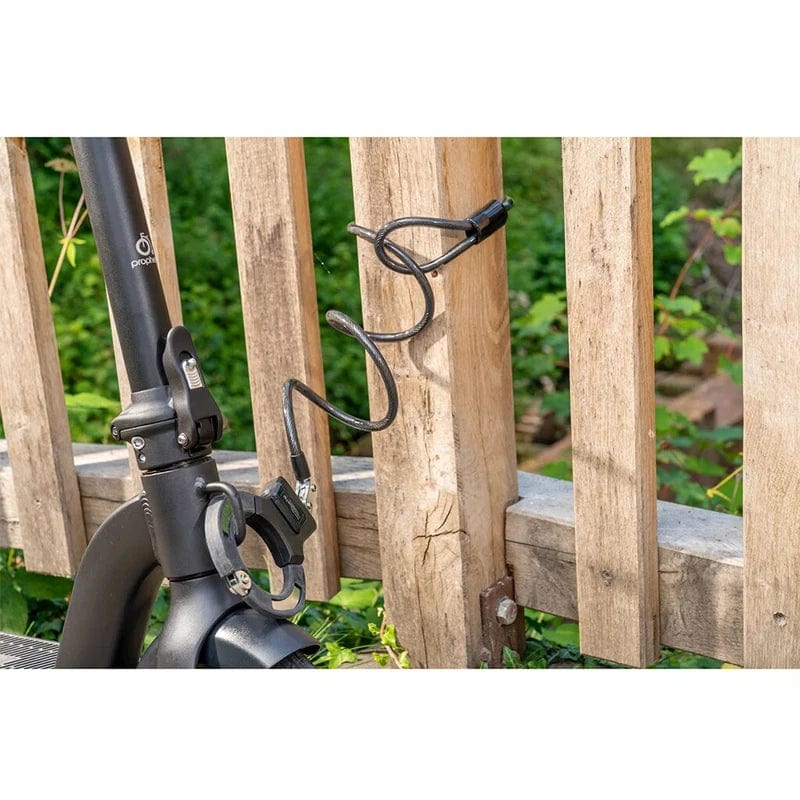 eprolo seguridad personal avanzada Black Candado de Seguridad de Alta Resistencia para Scooters, Bicicletas y Sillas de Paseo | Noctryx