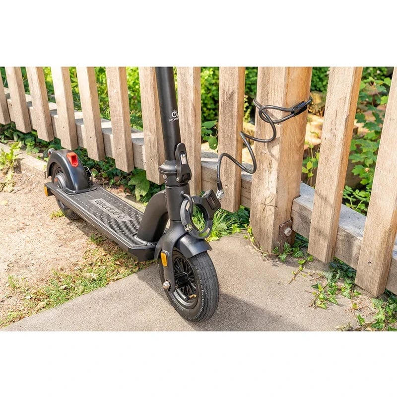 eprolo seguridad personal avanzada Black Candado de Seguridad de Alta Resistencia para Scooters, Bicicletas y Sillas de Paseo | Noctryx