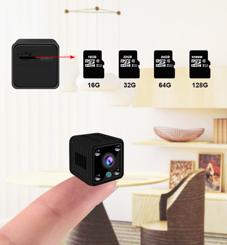 eprolo seguridad personal avanzada Camera+16G Cámara de Seguridad – HD 1080P, WiFi, Visión Nocturna, Monitoreo Remoto | Noctryx
