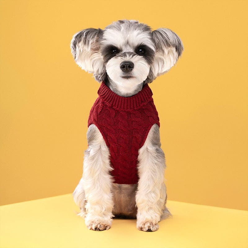 eprolo Suéter Clásico de Color Sólido para Perro y Gato 🐾 | NOCTRYX