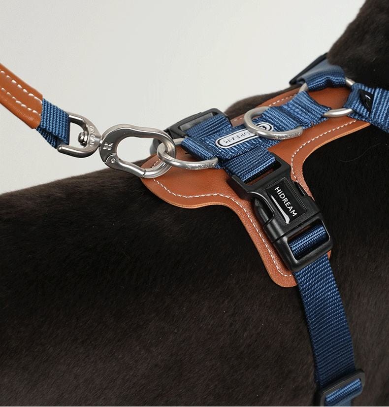 eprolo Tecnología para Mascotas Arnés Táctico de Nylon para Perro, Personalizados con Logo.🐾| Noctryx