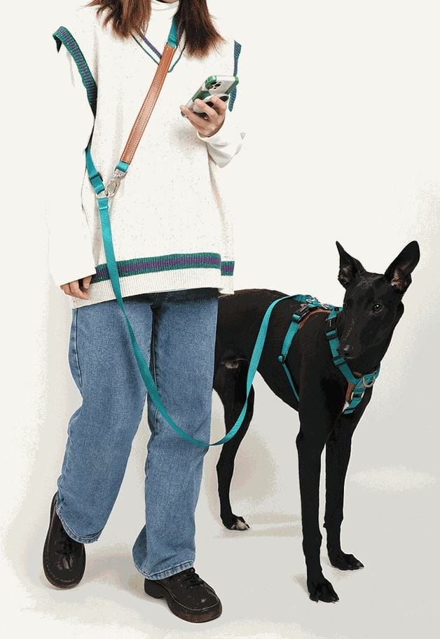 eprolo Tecnología para Mascotas Arnés Táctico de Nylon para Perro, Personalizados con Logo.🐾| Noctryx