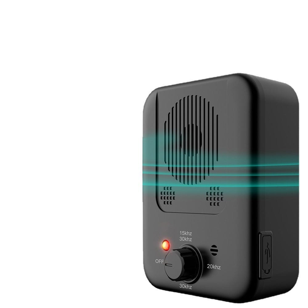 eprolo Tecnología para Mascotas black Dispositivo Ultrasónico Antiladridos – Entrenador de Perros para Exterior y Control de Ruido | Noctryx