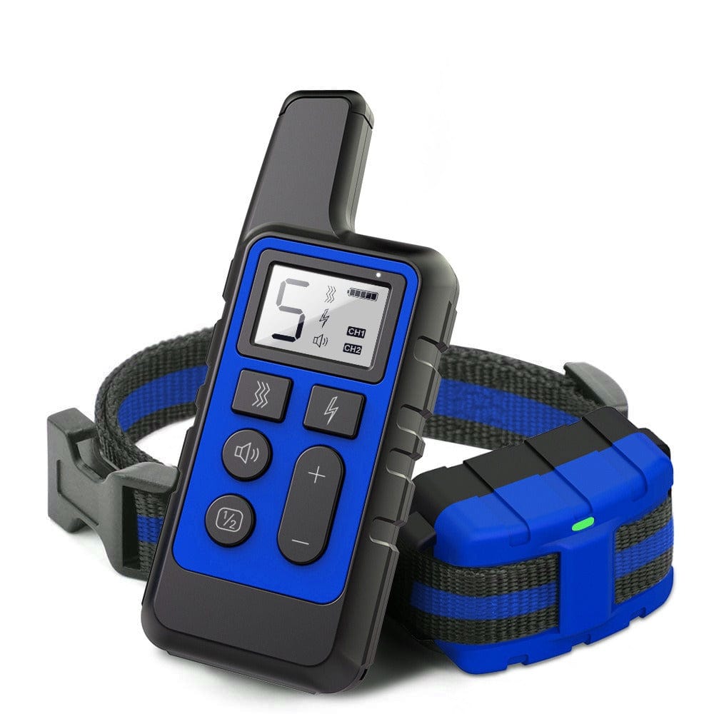 eprolo Tecnología para Mascotas Blue Collar Entrenador de Perro con Control Remoto, Parada de Ladridos | Noctryx
