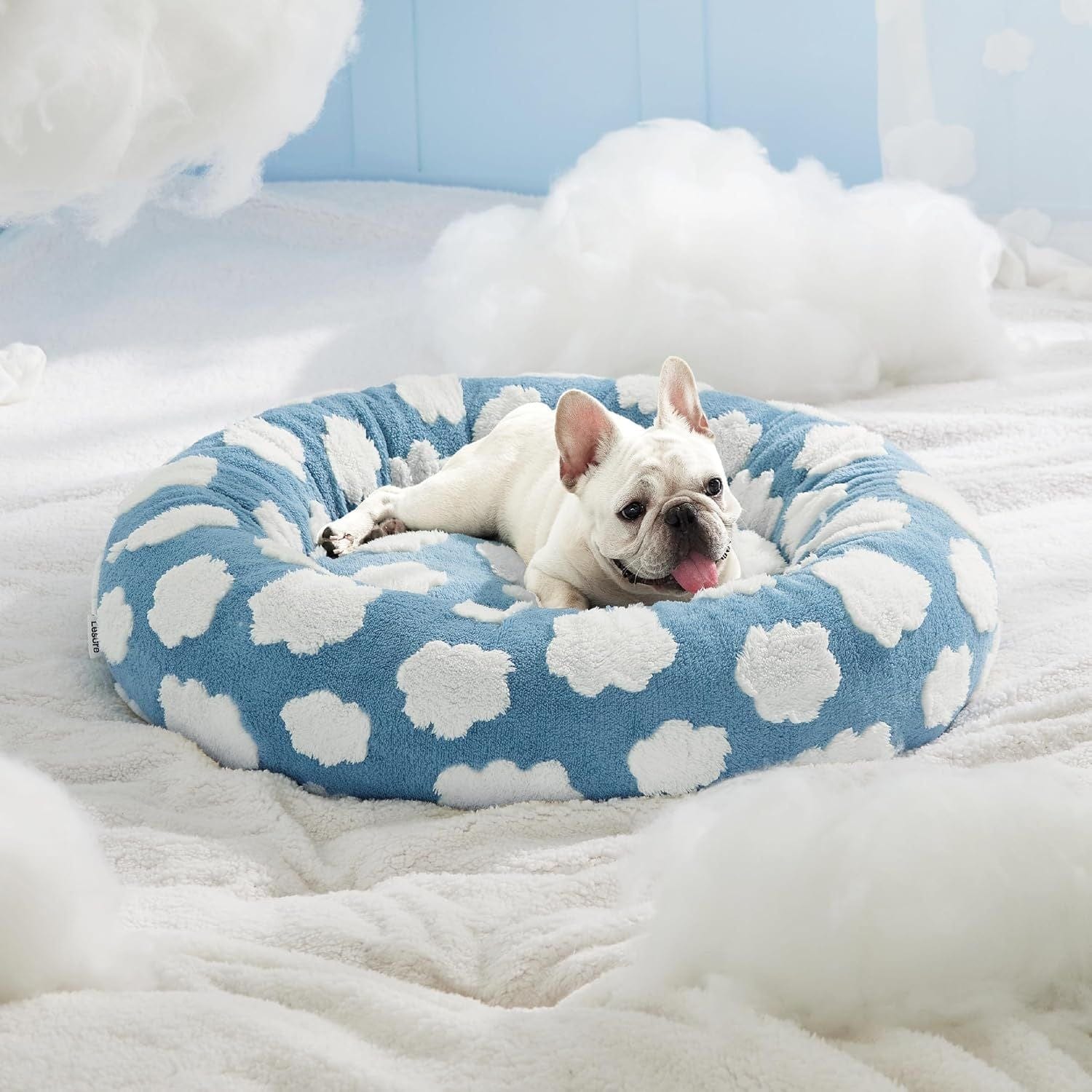 eprolo Tecnología para Mascotas Cama para Mascotas Redonda, Cálida y Cómoda | NOCTRYX