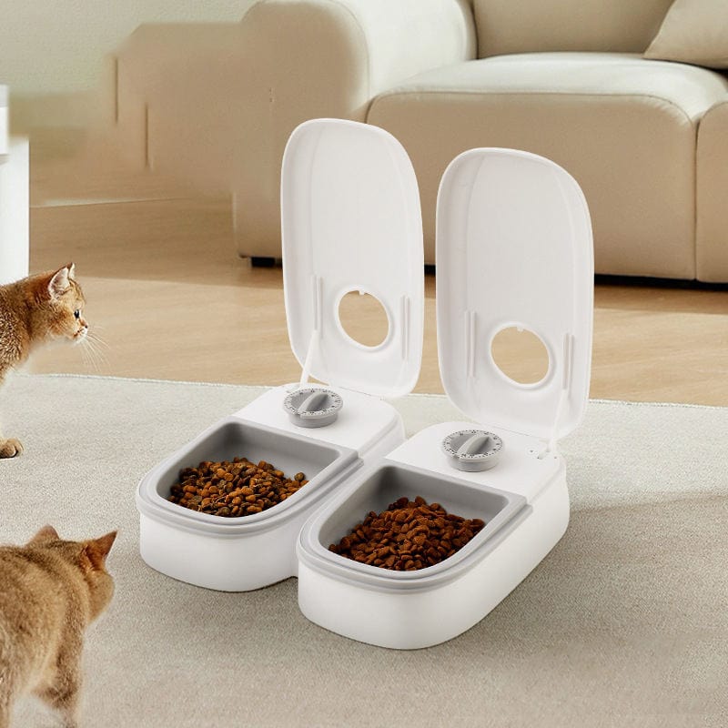 eprolo Tecnología para Mascotas Comedero para Gatos , Alimentación Programada y Cuantificada 🐱⏰| Noctryx