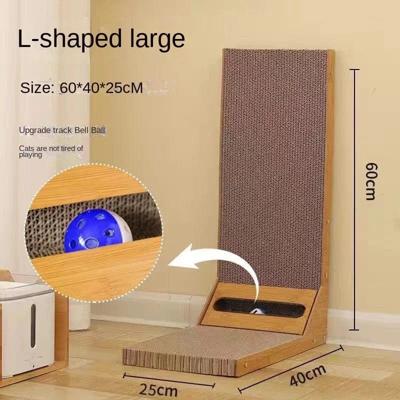 eprolo Tecnología para Mascotas L shape Tablero ¡Dile adiós a los muebles rasgados! | NOCTRYX
