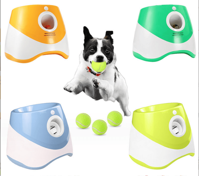 eprolo Tecnología para Mascotas Lanzador Automático de Pelotas para Perros | NOCTRYX