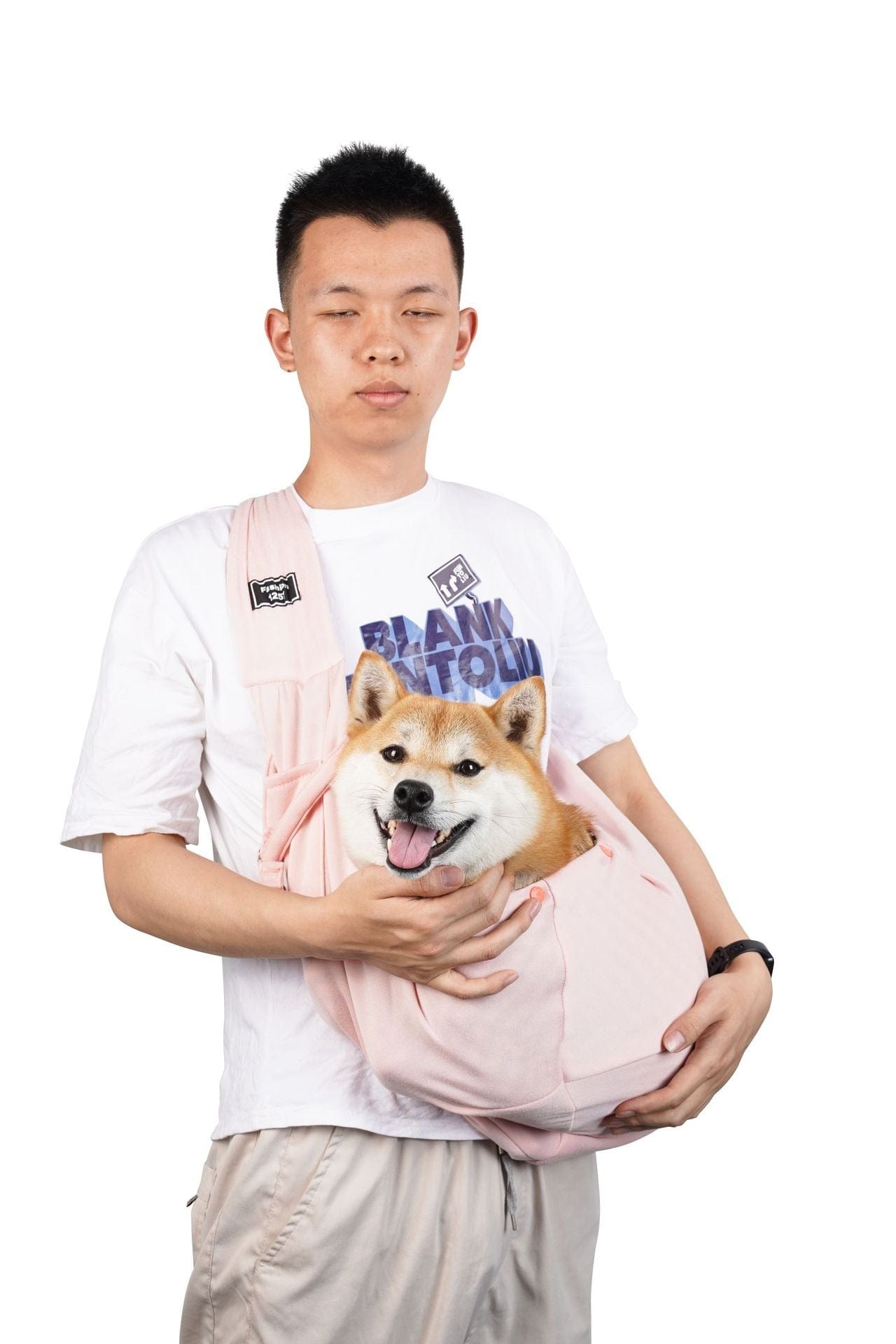 eprolo Tecnología para Mascotas Lotus root color / Pets weighing less than 15 pounds Bolsa Plegable y Transpirable para Mascotas | Tipo Bandolera, Gran Capacidad y Ultra Portátil   | Noctryx