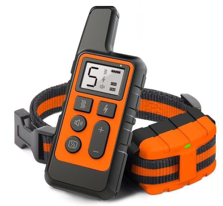 eprolo Tecnología para Mascotas Orange Collar Entrenador de Perro con Control Remoto, Parada de Ladridos | Noctryx