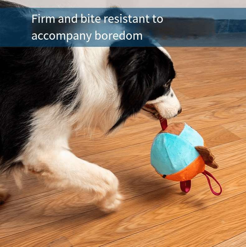 eprolo Tecnología para Mascotas Owl inflation balloon (including pump) Globo Inflable Interactivo para Perros, Rebotador, Entrenamiento y Diversión en Familia | Noctryx