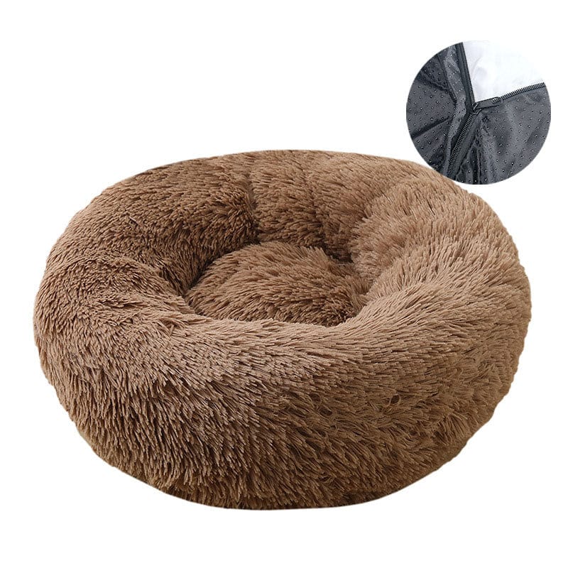 eprolo Tecnología para Mascotas Removable and washable - light coffee / Outer diameter 50cm Cama para tu Mascota, Lavable y Desmontable 🐾 | Suave y Cálida | NOCTRYX