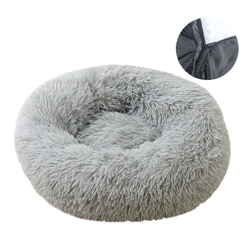 eprolo Tecnología para Mascotas Removable and washable - light gray / Outer diameter 50cm Cama para tu Mascota, Lavable y Desmontable 🐾 | Suave y Cálida | NOCTRYX