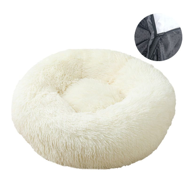 eprolo Tecnología para Mascotas Removable and washable white / Outer diameter 50cm Cama para tu Mascota, Lavable y Desmontable 🐾 | Suave y Cálida | NOCTRYX