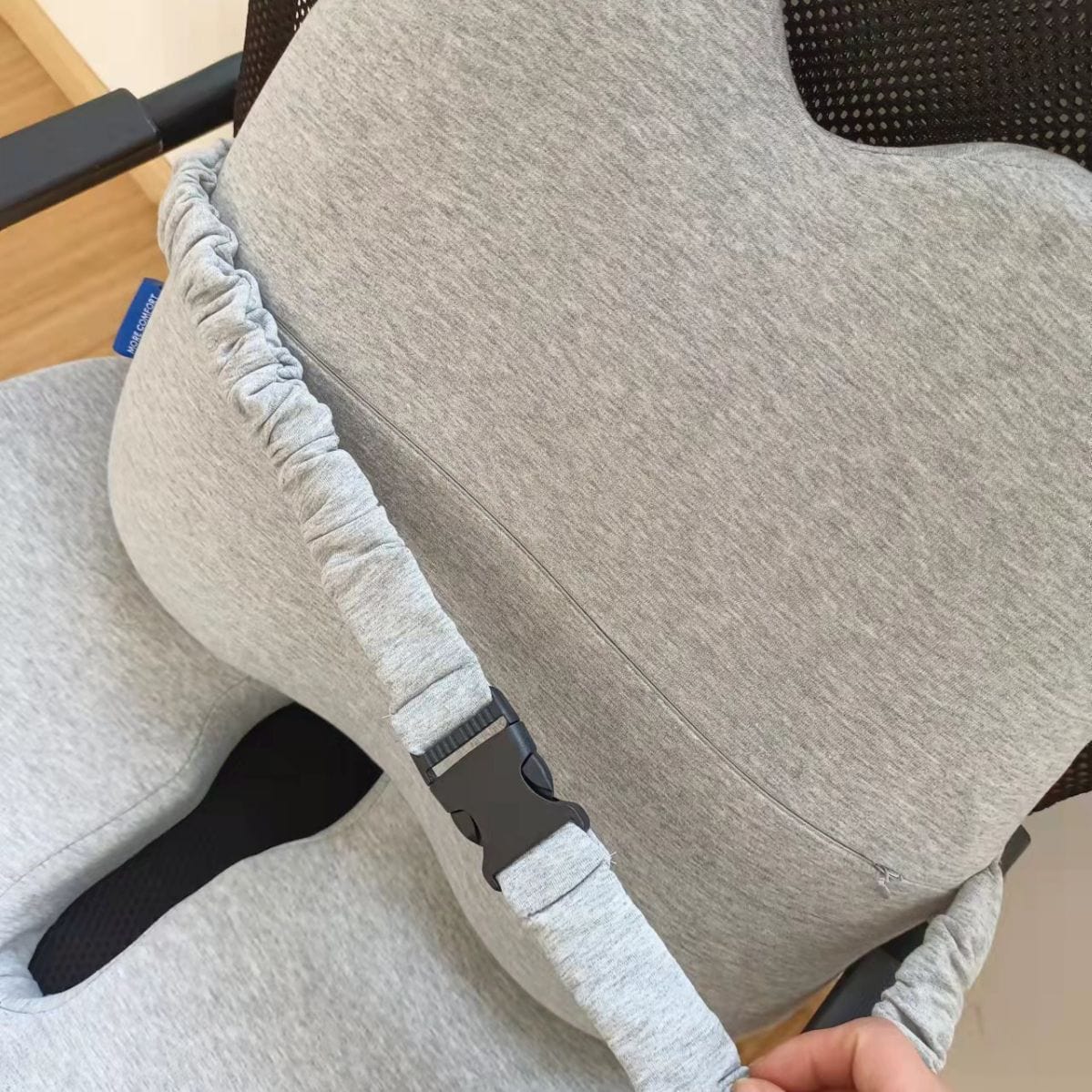eprolo tecnologia para mejorar el sueño Almohada Lumbar Extra Densa Lab – Soporte Ergonómico para Alivio del Dolor de Espalda Baja | Noctryx
