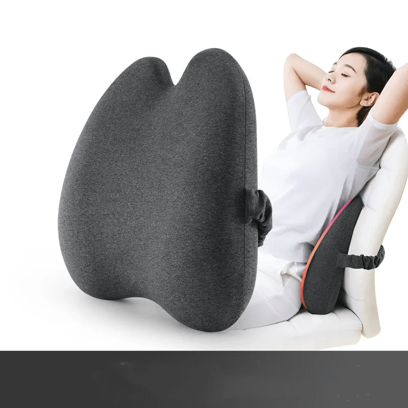 eprolo tecnologia para mejorar el sueño Almohada Lumbar Extra Densa Lab – Soporte Ergonómico para Alivio del Dolor de Espalda Baja | Noctryx