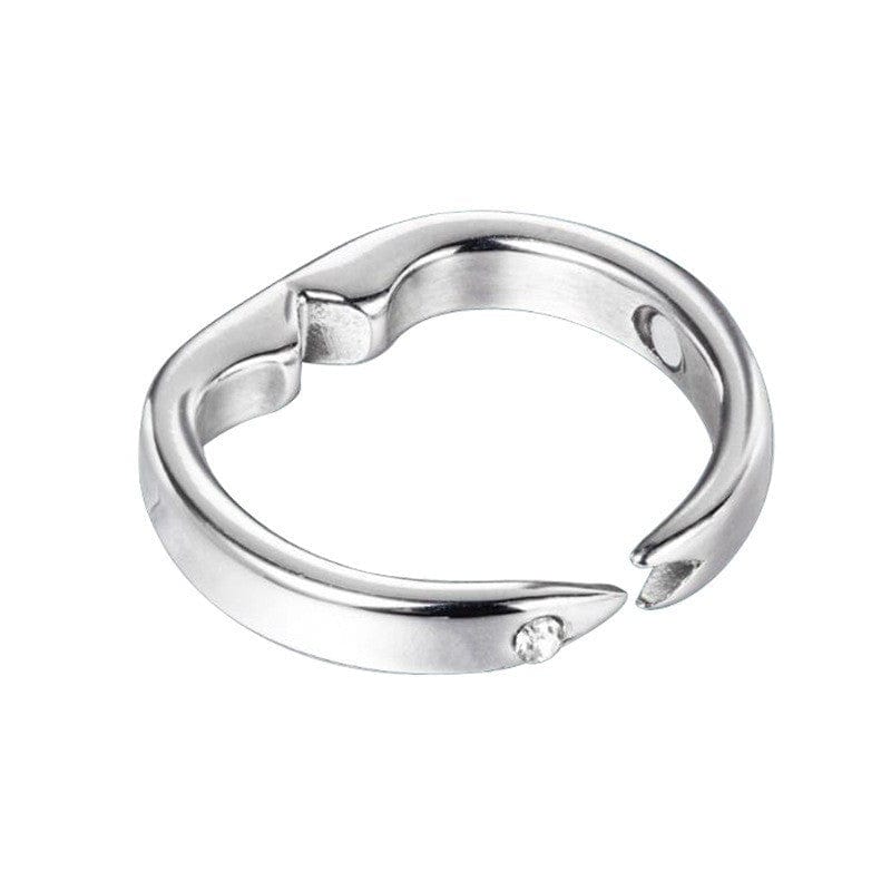 eprolo tecnologia para mejorar el sueño Silver Anillo Antirronquidos Ring Stop – Accesorio de Salud Creativo para Mejorar la Respiración | Noctryx