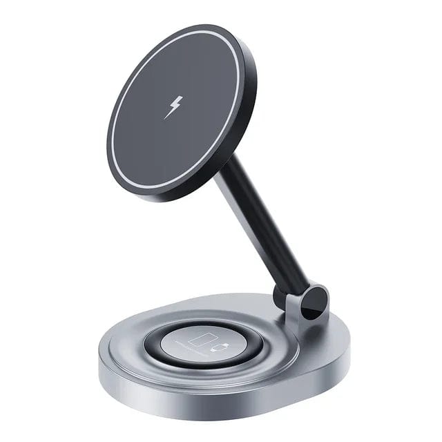 eprolo tendencias black Cargador Inalámbrico 3 en 1 Plegable y Ajustable – Compatible con Apple | Noctryx
