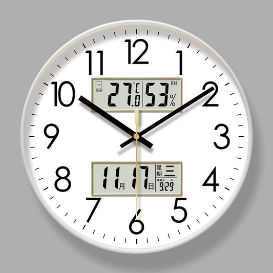eprolo tendencias C1 / 10inch Reloj de Pared Electrónico con Calendario 2025 – 10/12/14 Pulgadas | Noctryx