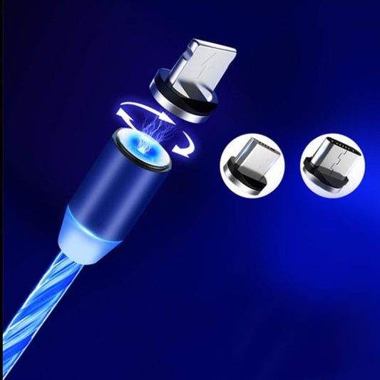 eprolo tendencias Cable de Carga Magnético LED – USB Tipo C, Micro USB y Lightning | Noctryx