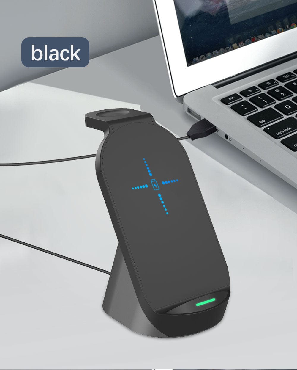eprolo tendencias Cargador Inalámbrico 3 en 1 – Carga Rápida para iPhone, Apple Watch y AirPods | Noctryx