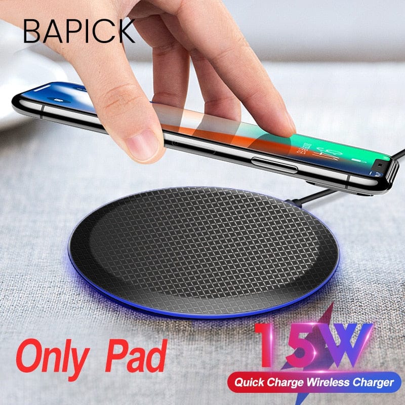 eprolo tendencias Cargador Inalámbrico Rápido Qi 30W – Compatible con iPhone, Samsung y Xiaomi | Noctryx