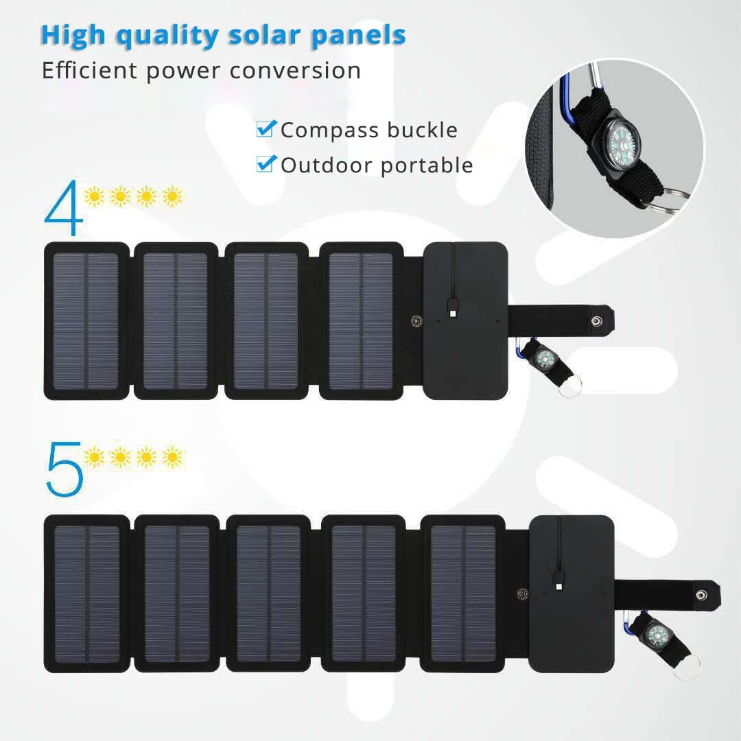 eprolo tendencias Cargador Solar Portátil Plegable de 10W – Energía Limpia para tus Dispositivos | Noctryx