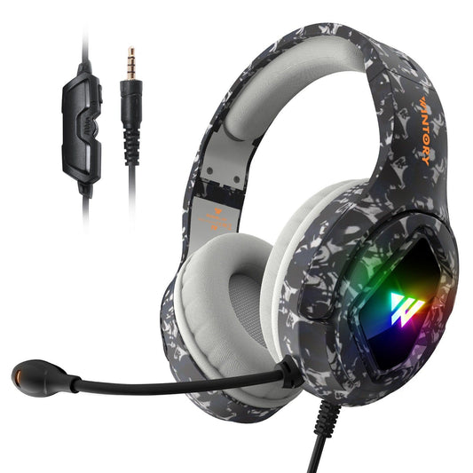 eprolo tendencias Dazzling black camouflage Audífonos M1 camuflaje ideales para juegos esports y gaming | Noctryx