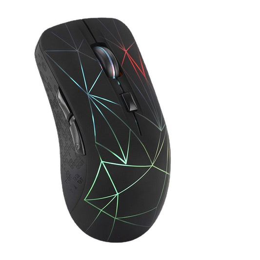eprolo tendencias Dual mode dazzling light emission Ratón Inalámbrico de Doble Modo – Silencioso, Iluminado y Recargable para Portátiles | Noctryx