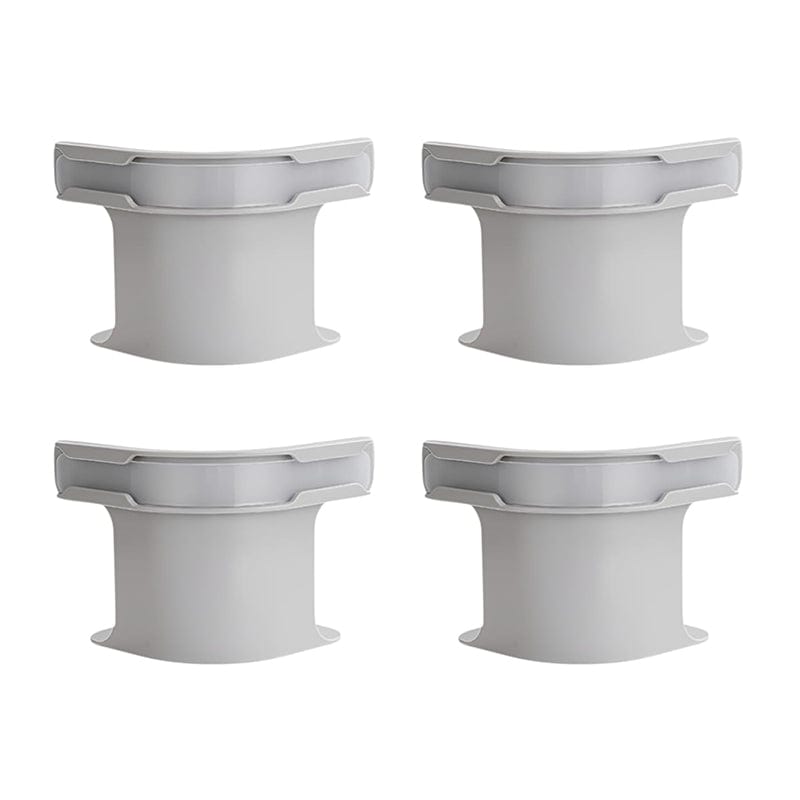 eprolo tendencias Gray Set de 4 Clips Esquinero para Sábanas – Alta Resistencia y Fijación Segura | Noctryx