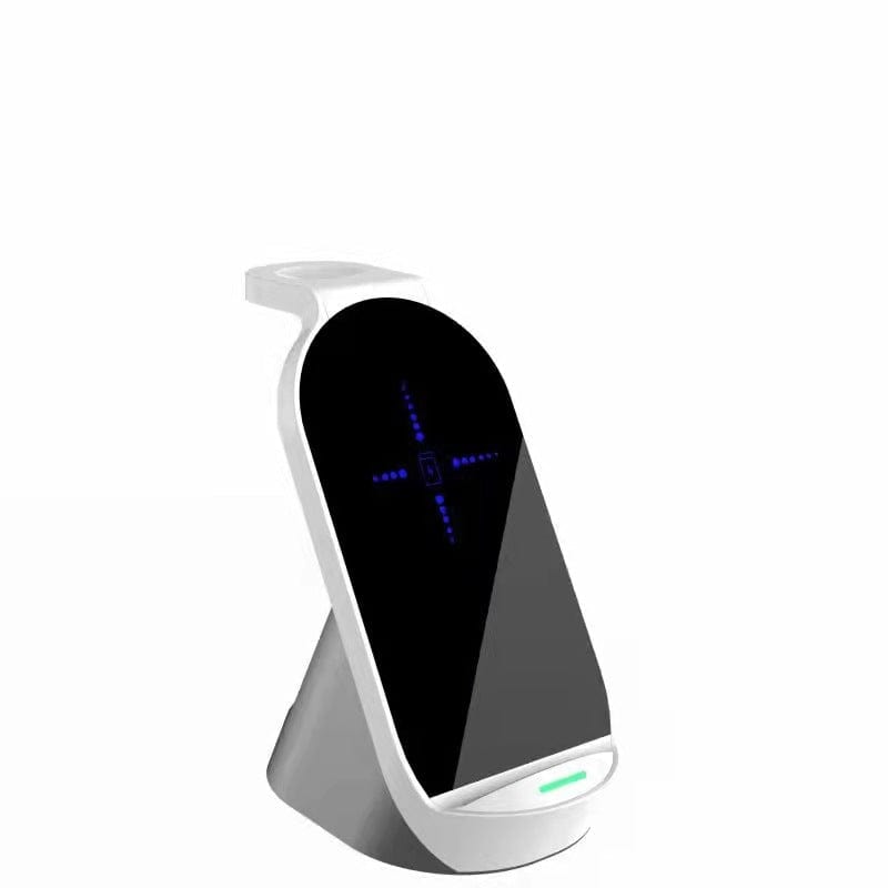 eprolo tendencias H18 3 in 1 White Cargador Inalámbrico 3 en 1 – Carga Rápida para iPhone, Apple Watch y AirPods | Noctryx