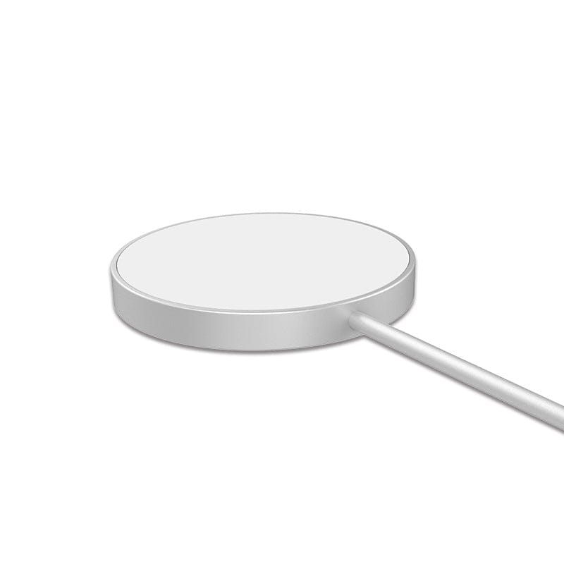 eprolo tendencias HLY-12 Silver White Cargador Inalámbrico Magnético MagSafe – 15W Carga Rápida para iPhone | Noctryx